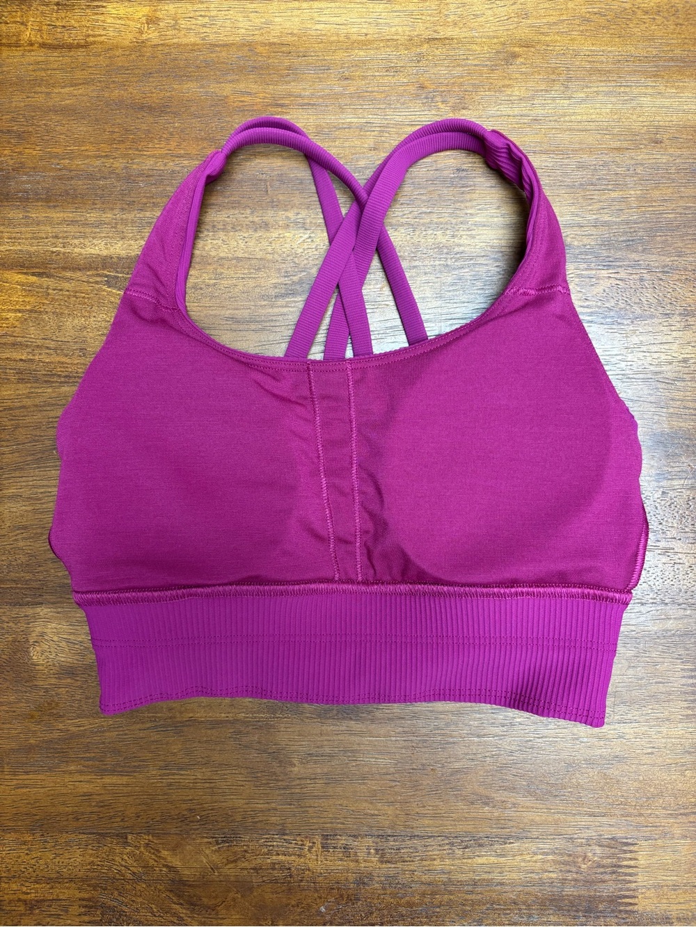 Lululemon Energy Bra Long Line Ribbed - Picture 6 of 8